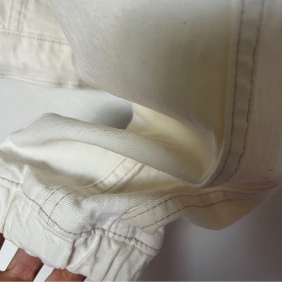 Abercrombie Cream Denim Trucker Jacket - Picture 3 of 5